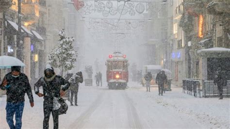 AKOM’dan İstanbul için kar yağışı uyarısı